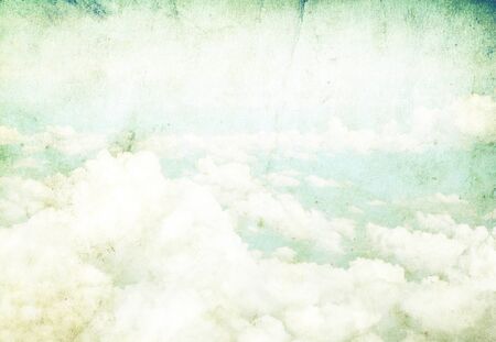 Aerial sky and clouds backgroundの写真素材