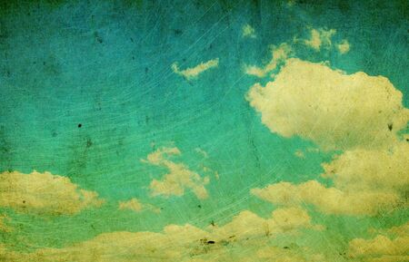 Retro Skyの写真素材