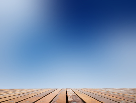 blue sky background with white cloudsの写真素材