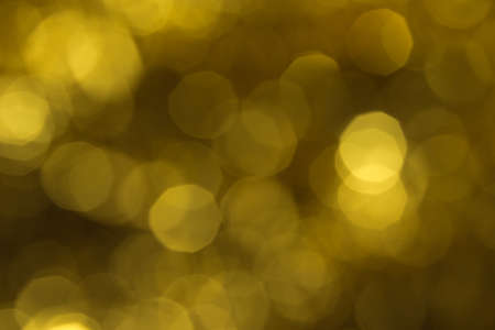 christmas background with bokeh lightsの写真素材