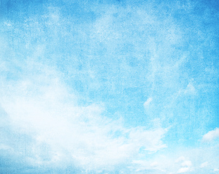 Grunge blue sky with space for textの写真素材