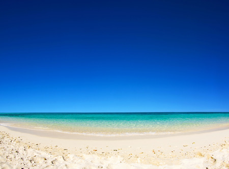 beautiful beach and tropical seaの写真素材
