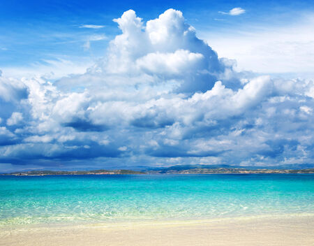 Tropical beach, Andaman Sea, Thailandの写真素材