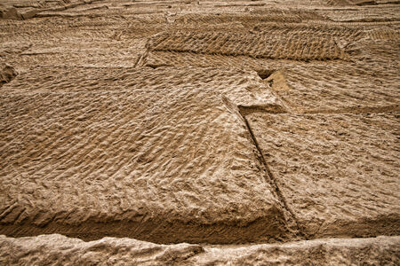 Ancient hieroglyphs on wall, Temple of Karnak,の写真素材