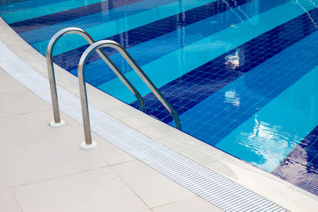 Beautiful swimming poolの写真素材