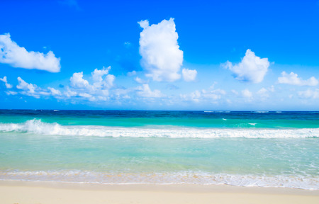 beach and beautiful tropical seaの写真素材
