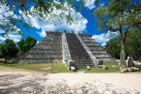 Mayan pyramid in Chichen Itza - Mexico