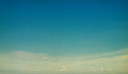 white clouds against blue skyの写真素材