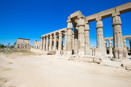 Karnak Temple Complex in Luxorの写真素材