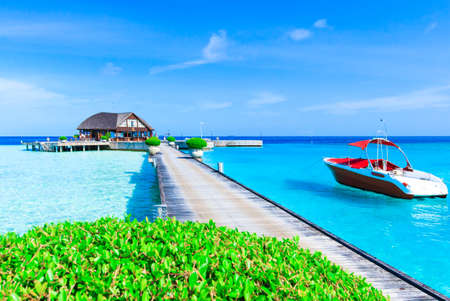 beach in Maldivesのeditorial素材