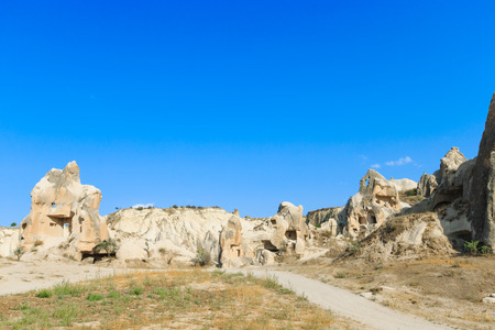 mountain landscape. Cappadocia, Anatolia, Turkey.の写真素材