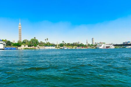 River Nile of Cairoのeditorial素材