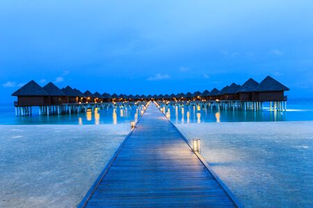 Sunset on seaの写真素材