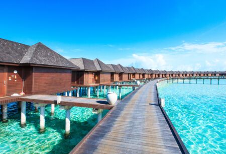 beach in Maldivesの写真素材