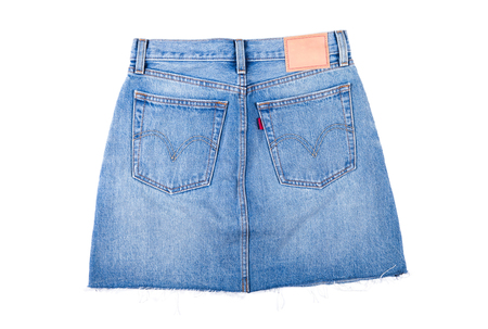 skirt isolated on white backgroundの写真素材