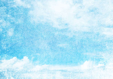 Grunge blue background with space for textの写真素材