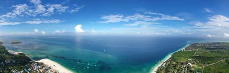 Amazing bird eyes view in Zanzibarの写真素材