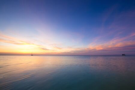tropical beach in Sri Lanka . Summer holiday and vacation concept for tourism.