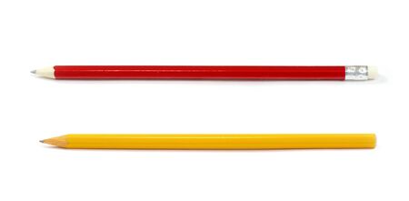 Pencil isolated on white backgroundの写真素材