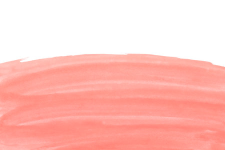 Abstract red watercolor on white backgroundの写真素材