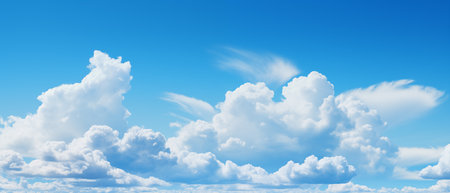 blue sky with white cloud background. white cloud with blue sky backgroundの素材