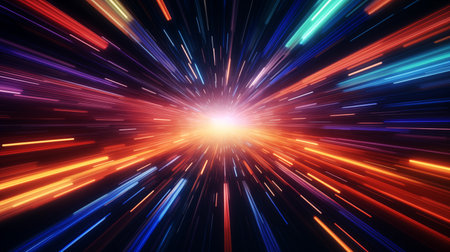 Abstract futuristic technology background. Colored background. Abstract backgroundの素材