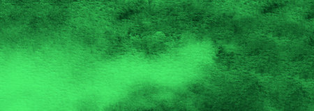 Green Watercolor Backgrounds. Hand drawn green textureの写真素材
