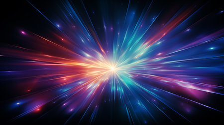 Abstract futuristic technology background. Colored background. Abstract backgroundの素材
