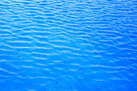blue background of sea water