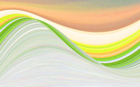 Background pink and green. Sea wave illustration. Beautiful texture in a modern style for web design.の写真素材