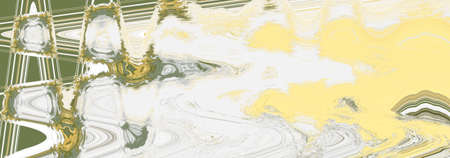 Yellow marble texture background. Template for various purposes. Abstract illustration with brown...