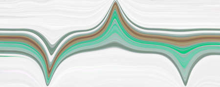 Background brown and green. Sea wave illustration. Beautiful texture in a modern style.