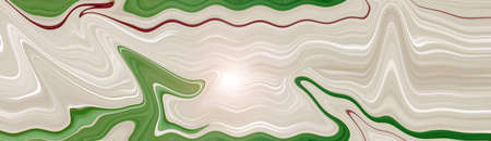 Background pink and green. Sea wave illustration. Beautiful texture in a modern style for web...