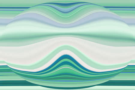 Background pink and green. Sea wave illustration. Beautiful texture in a modern style for web design.の写真素材