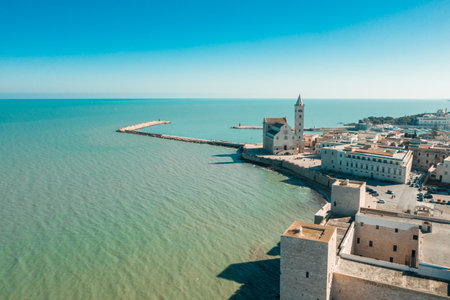 A Pictorial Journey through Trani Harbor at Twilight, puglia, italy