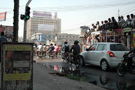 KARACHI/PAKISTAN_ Peter Youngren from Canada from World Impact ministries guest of honor at Karachi Friendship Festial Pray for Pakistan from today 24 October 2012       のeditorial素材