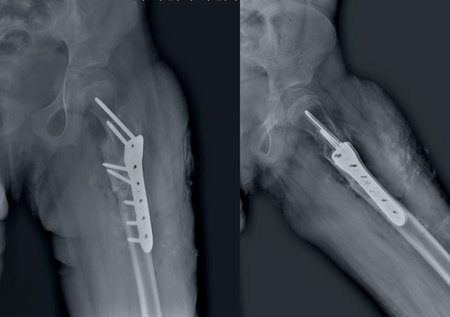 x-ray hip fracture correction