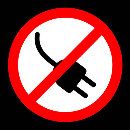 plugs icon,vector illustration