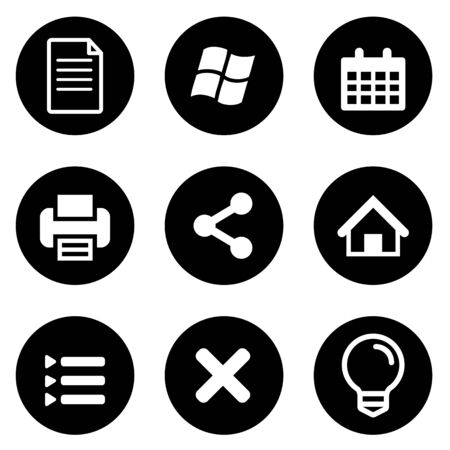 Office Vector Iconの写真素材