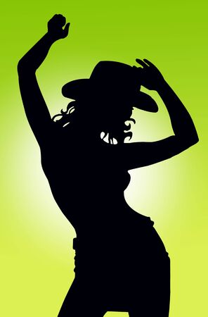 Dancing Womenの写真素材