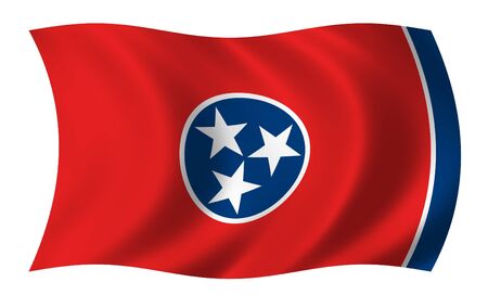 Flag of Tennesseeの写真素材