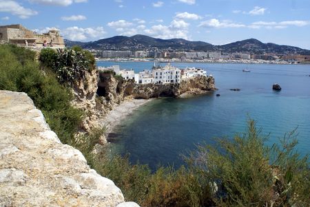 Ibiza - Balearic Islands - Ibiza tourist province- Spainの写真素材