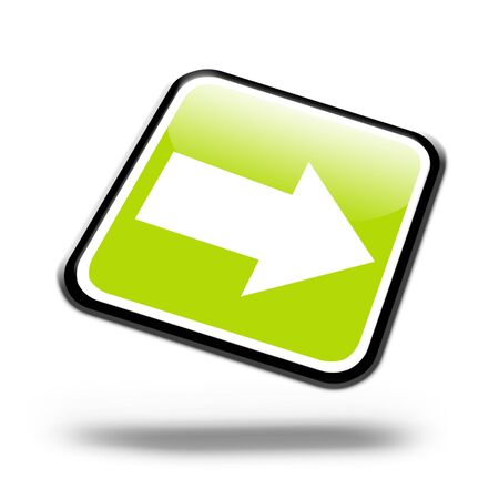 Illustration of a internet button on a white backgroundの写真素材