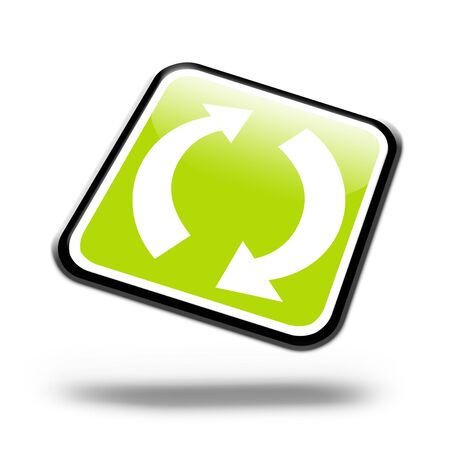 Illustration of a internet button on a white backgroundの写真素材