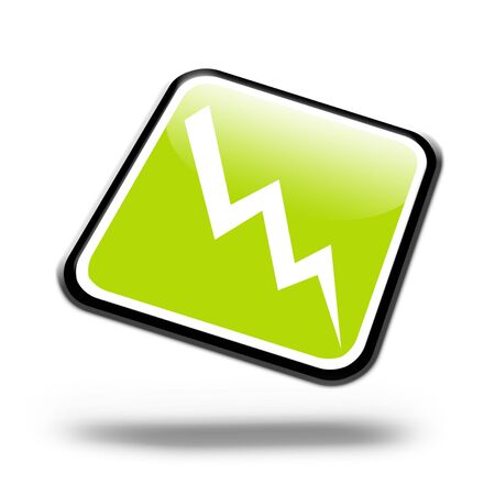 Illustration of a internet button on a white backgroundの写真素材