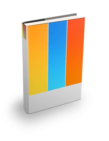 Illustration of  book on white backgroundの写真素材
