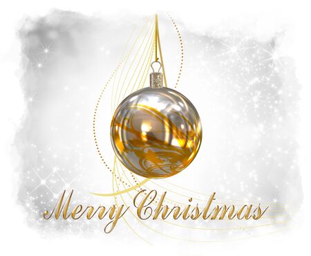 Christmas balls backgroundの写真素材