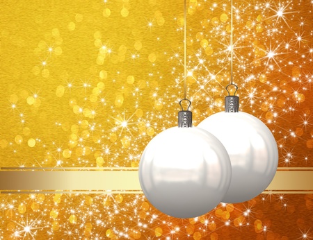 Christmas balls backgroundの写真素材