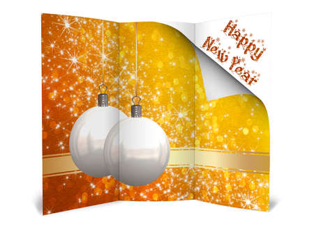 Illustration of Isolated Christmas brochure, greeting cardの写真素材