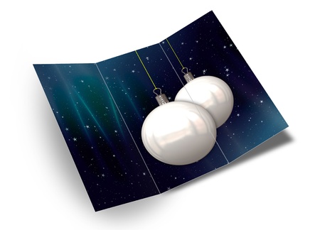 Illustration of Isolated Christmas brochure, greeting cardの写真素材